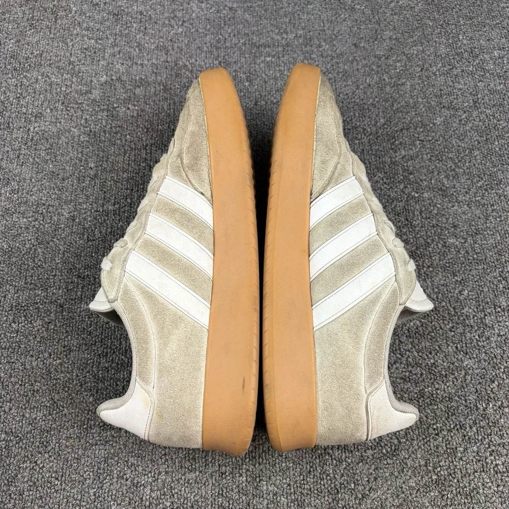 Adidas Barreda Decode Suede Shoes Men's Size 13 White Gum JR1325 Sneakers